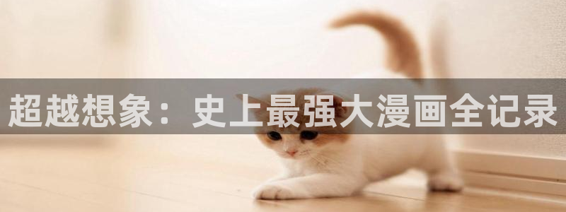 包子漫画app官网下载：超越想象：史上最强大漫画全记录